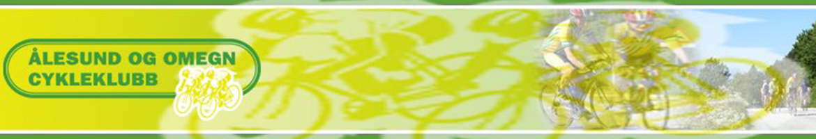 Banner med sykkelmotiv